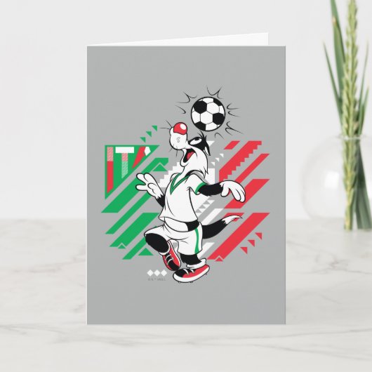 SYLVESTER™ Team Italy Soccer Graphic Kaart (Voorkant)