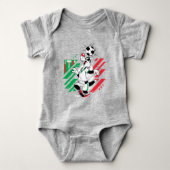 SYLVESTER™ Team Italy Soccer Graphic Romper (Voorkant)