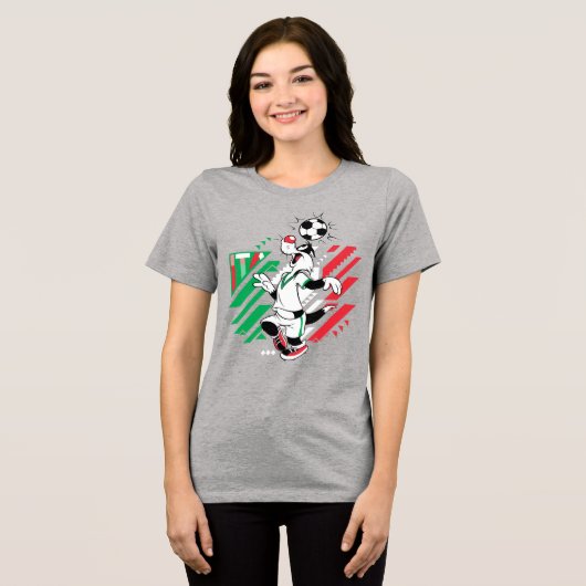 SYLVESTER™ Team Italy Soccer Graphic Tri-Blend Shirt (Voorkant volledig)