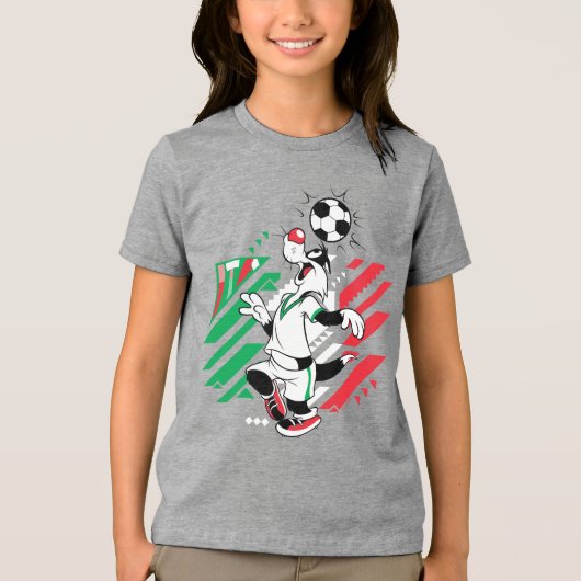 SYLVESTER™ Team Italy Soccer Graphic Tri-Blend Shirt (Voorkant)