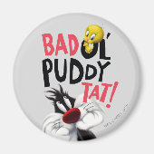 SYLVESTER™ & TWEETY™- Bad Ol' Puddy Tat Magneet (Voorkant)