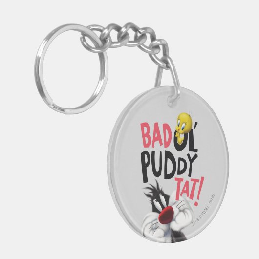 SYLVESTER™ & TWEETY™- Bad Ol' Puddy Tat Sleutelhanger (Voorkant Links)