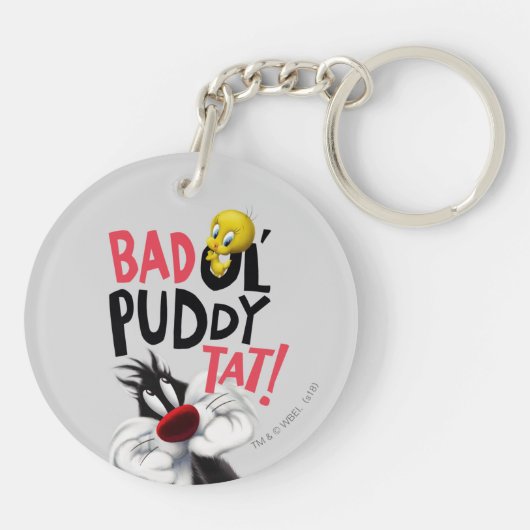 SYLVESTER™ & TWEETY™- Bad Ol' Puddy Tat Sleutelhanger (Achterkant)