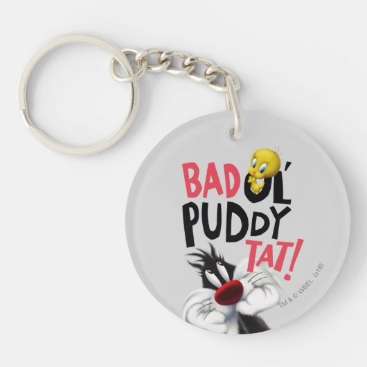 SYLVESTER™ & TWEETY™- Bad Ol' Puddy Tat Sleutelhanger (Voorkant)