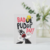 SYLVESTER™ & TWEETY™ - Gemiddelde Ol' Puddy Tat Briefkaart (Staand voorkant)