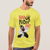 SYLVESTER™ & TWEETY™ - Gemiddelde Ol' Puddy Tat T-shirt (Voorkant)