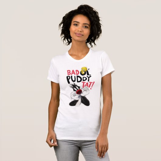 SYLVESTER™ & TWEETY™ - Gemiddelde Ol' Puddy Tat T-shirt (Voorkant volledig)