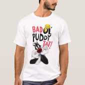 SYLVESTER™ & TWEETY™ - Gemiddelde Ol' Puddy Tat T-shirt (Voorkant)