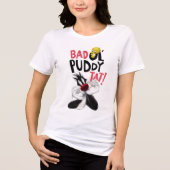 SYLVESTER™ & TWEETY™ - Gemiddelde Ol' Puddy Tat Tri-Blend Shirt (Voorkant)