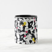 SYLVESTER™ & TWEETY™ Patroon Mok (Midden)
