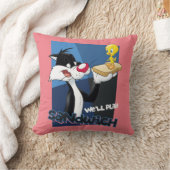 SYLVESTER™ & TWEETY™ "We gaan sandwich spelen" Kussen (Deken)