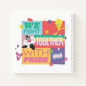 SYLVESTER™ & TWEETY™| We vechten samen met trots Notitieboek (Achterkant)
