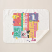 SYLVESTER™ & TWEETY™| We vechten samen met trots Sherpa Deken (Voorkant (horizontaal))