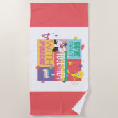 SYLVESTER™ & TWEETY™| We vechten samen met trots Strandlaken (Voorkant)