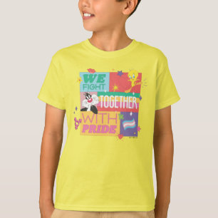 SYLVESTER™ & TWEETY™  We vechten samen met trots T-shirt
