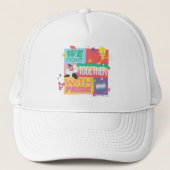 SYLVESTER™ & TWEETY™| We vechten samen met trots Trucker Pet (Voorkant)