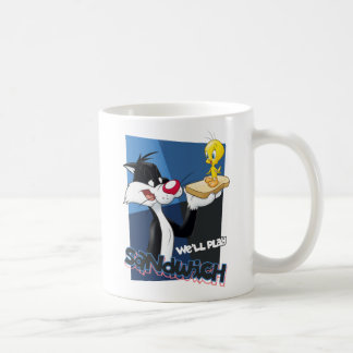 SYLVESTER™ & TWEETY™ "We'll Play Sandwich" Koffiemok