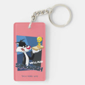 SYLVESTER™ & TWEETY™ "We'll Play Sandwich" Sleutelhanger (achterkant)