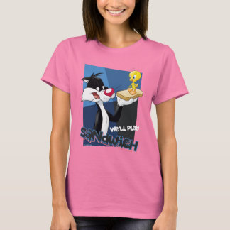SYLVESTER™ & TWEETY™ "We'll Play Sandwich" T-shirt