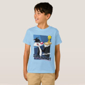 SYLVESTER™ & TWEETY™ "We'll Play Sandwich" T-shirt (Voorkant volledig)