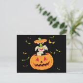 SYLVESTER™ Verstopt in een Jack-o-Lantern Uitnodiging Briefkaart (Staand voorkant)