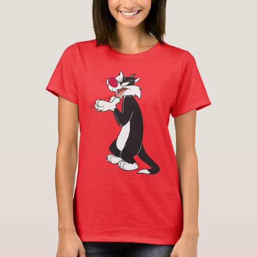 SYLVESTER™ Wrijfpoten T-shirt (Voorkant)