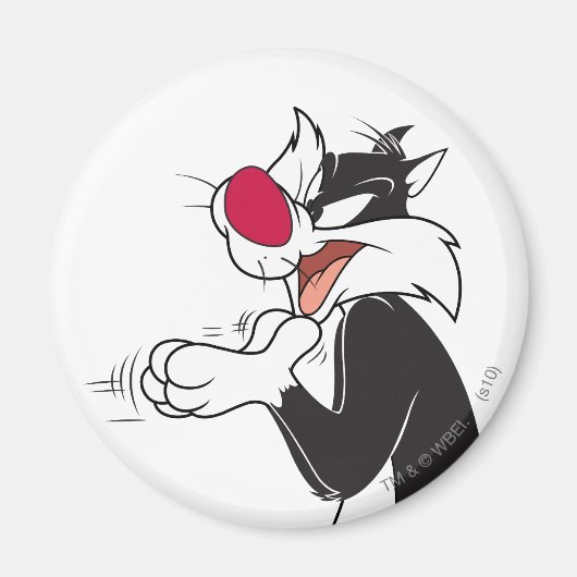 SYLVESTER™ Wrijvende Pootjes Magneet (Voorkant)