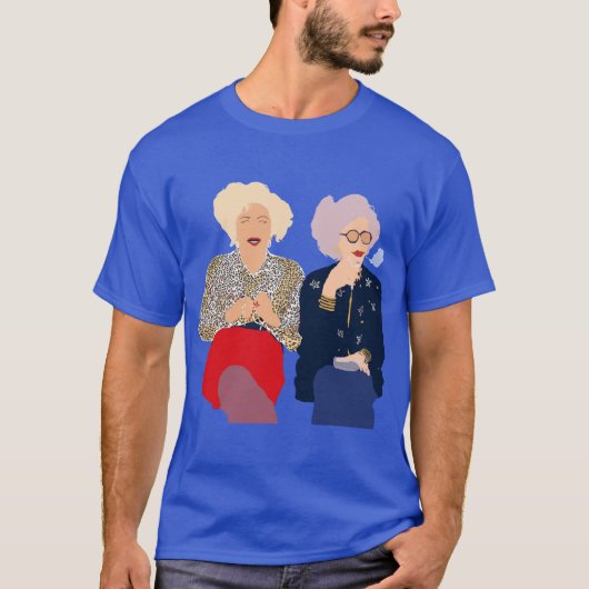 Sylvia Fine and Grandma Yetta Simplehe Nanny boy T-shirt (Voorkant)