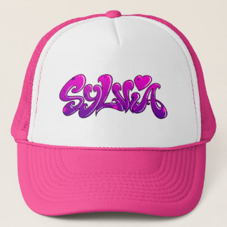 SYLVIA Graffiti Name - Trucker Pet