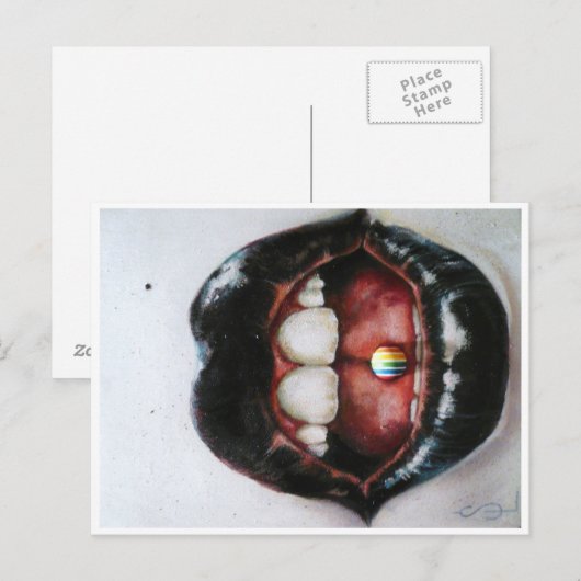 sylvia lizarraga 001 briefkaart (Voorkant / Achterkant)