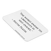 Sylvia Plath citaat magneet (Rechterzijde)