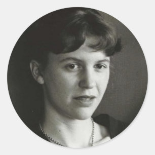 Sylvia Plath Foto sticker