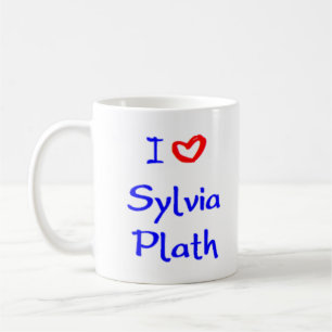 sylvia plath koffiemok