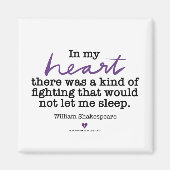 SylviasStory Shakepseare Magnet (Voorkant)