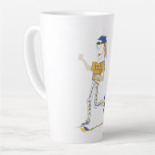 'Sylvie' Life is geen proefrun latte Mok (Linkerhoek)