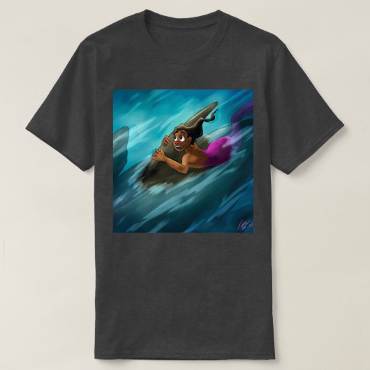 Symbiotic Mermaid Mermay T-shirt (Design voorkant)