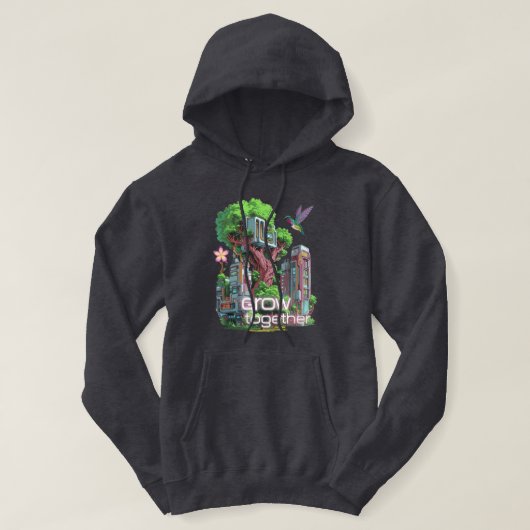 symbiotische stad hoodie (Design voorkant)