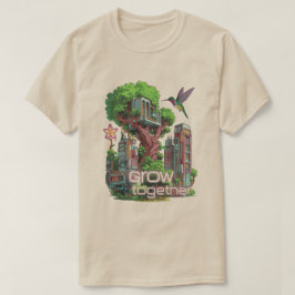 symbiotische stad t-shirt