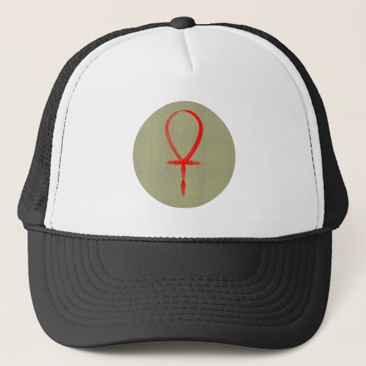 Symbol Ankh Anch Trucker Pet (Voorkant)