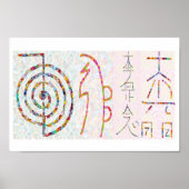 SYMBOL ART 2014 - Reiki Master Practice Poster (Voorkant)