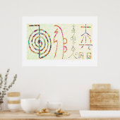 SYMBOL ART 2014 - Reiki Master Practice Poster (Keuken)