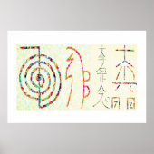 SYMBOL ART 2014 - Reiki Master Practice Poster (Voorkant)
