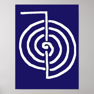 SYMBOL ART 2014 - Reiki Master Practice Poster