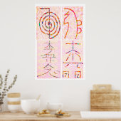 SYMBOL ART 2014 - Reiki Master Practice Poster (Keuken)