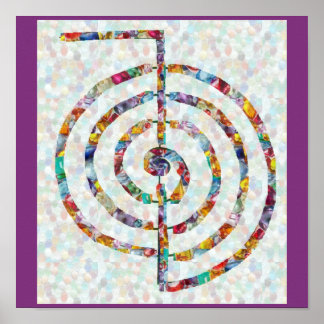 SYMBOL ART 2014 - Reiki Master Practice Poster