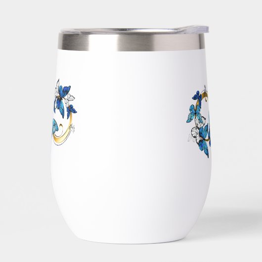 Symbol Infinity of Blue Morpho Butterflies (Links)