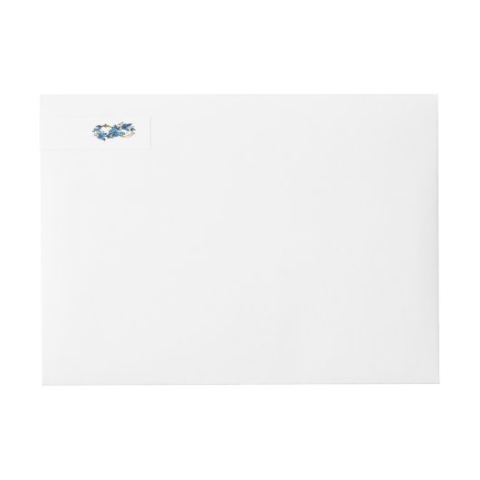 Symbol Infinity of Blue Morpho Butterflies (Voorkant)