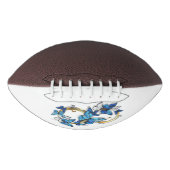 Symbol Infinity of Blue Morpho Butterflies American Football (Voorkant)