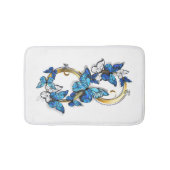 Symbol Infinity of Blue Morpho Butterflies Badmat (Voorkant)