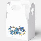 Symbol Infinity of Blue Morpho Butterflies Bedankdoosjes (Open)